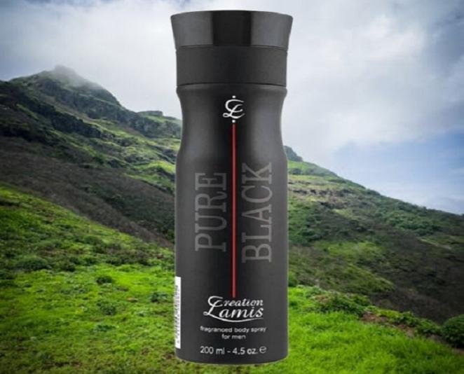 Creation Lamis Pure Black Body Spray In Pakistan - Image